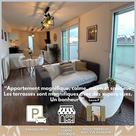 Les Terrasses De Saint Martin Apartment Rennes Ngoại thất bức ảnh
